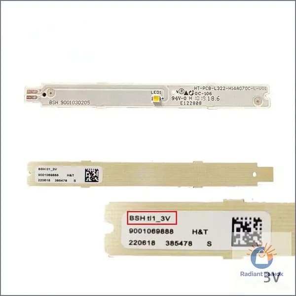 BSH 9001030205 3V Светодиодная лампа для холодильника Siemens Bosch MyPads