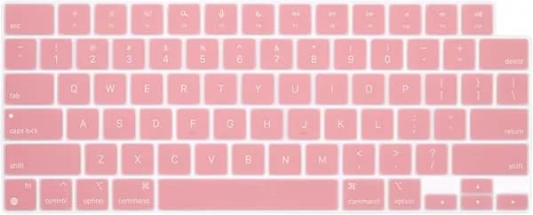 Чехол для клавиатуры MacBook Air 15 и 13.6 дюймов, Mac Book Pro 14 и 16 , американский макет, английская версия моделей M4 M3 M2 M1