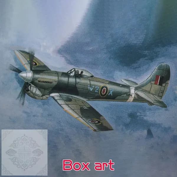 1:144 Британский истребитель Hurricane