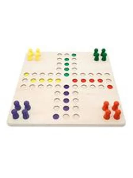 Forchtenberger Puzzle & Spiele Ludo Spiel Silikon, настольная игра