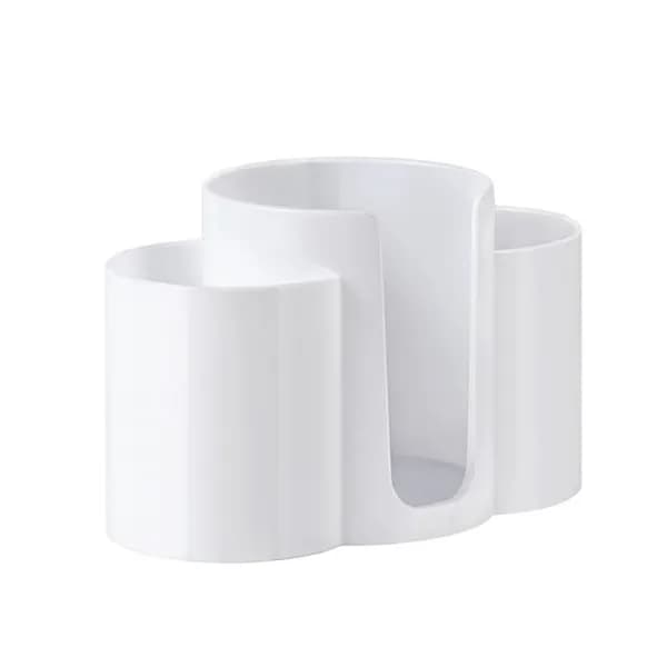 Органайзер для мелочей и косметики 9.50x6x6.50 см 1 шт белый