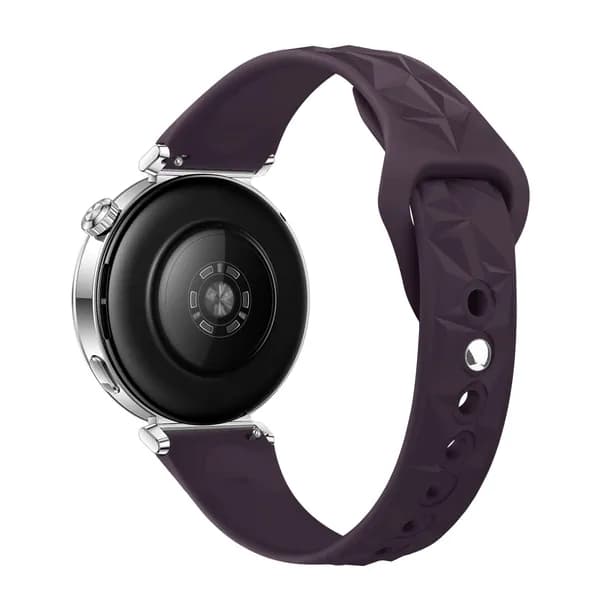 18 мм силиконовый ремешок для HUAWEI Watch GT6/5/4 41 мм, Спортивный ремешок, узор из ледяных кристаллов