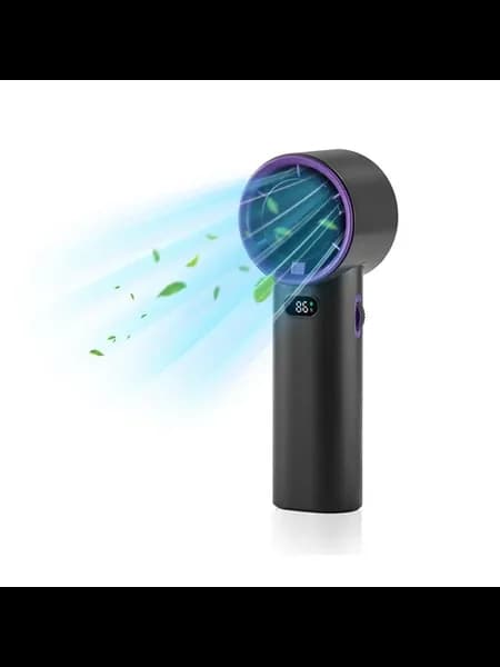 Портативный USB вентилятор 100 скоростей black