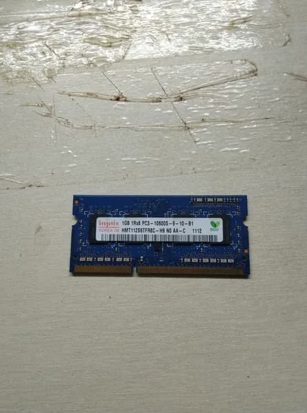 Оперативная память Оперативная память 1GB 1Rx8 PC3 - 10600S - 9 - 10 - B1 DDR3, 1 x 1 ГБ (1GB 1Rx8 PC3 - 10600S - 9 - 10 - B1)