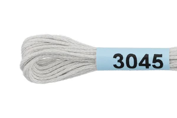 Мулине Gamma 3045 светло-серый 1 моток
