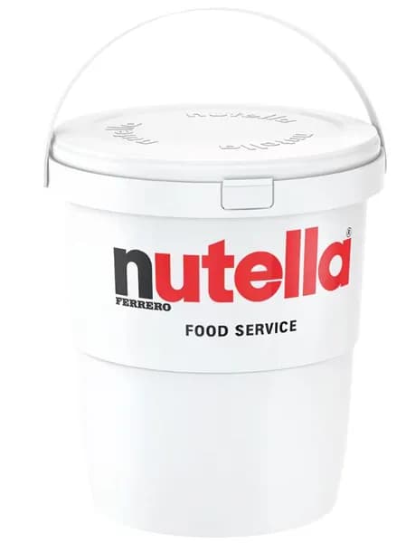 Шоколадно-ореховая паста Nutella, крем из фундука и какао, классический вкус, для завтраков, десертов и выпечки, большая упаковка, 3 кг