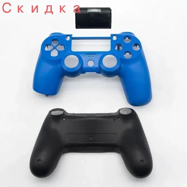 Корпусная оболочка нижнего корпуса 1Pc для PS4 V1.0 V2.0 беспроводного контроллера игровой панели Корпус оболочки для PS4 JDM JDS 001 011 010
