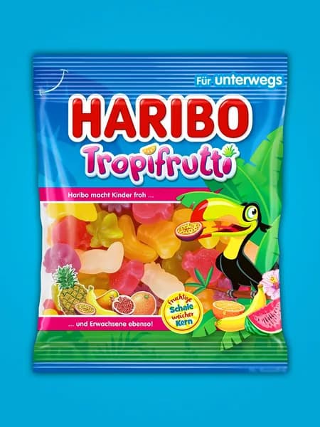Мармелад HARIBO Tropifrutti (Тропические фрукты) 100г Германия