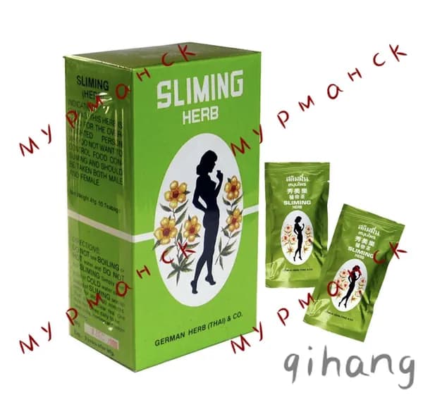 Чай для похудения и очищения Sliming Herb 50 пакетиков, Таиланд