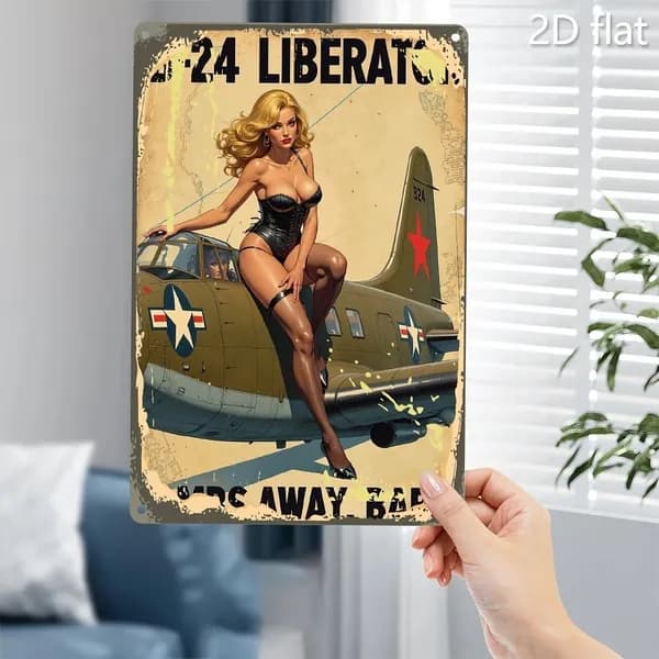 Постер для интерьера, Пинап девушки - Pin up girls, 30х20см.