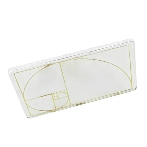 Инструмент для рисования, (1шт) Средство просмотра золотой шкалы Golden scale bar