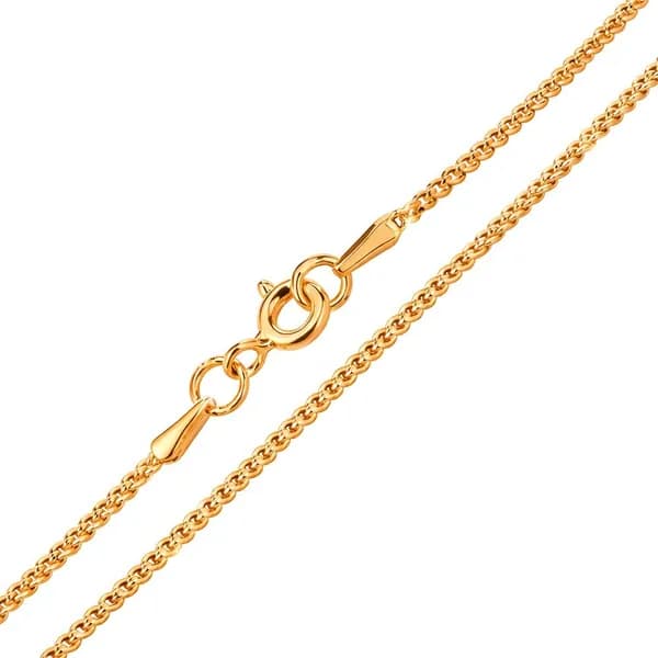 Браслет панцирь серебро 925 пробы 585GOLD
