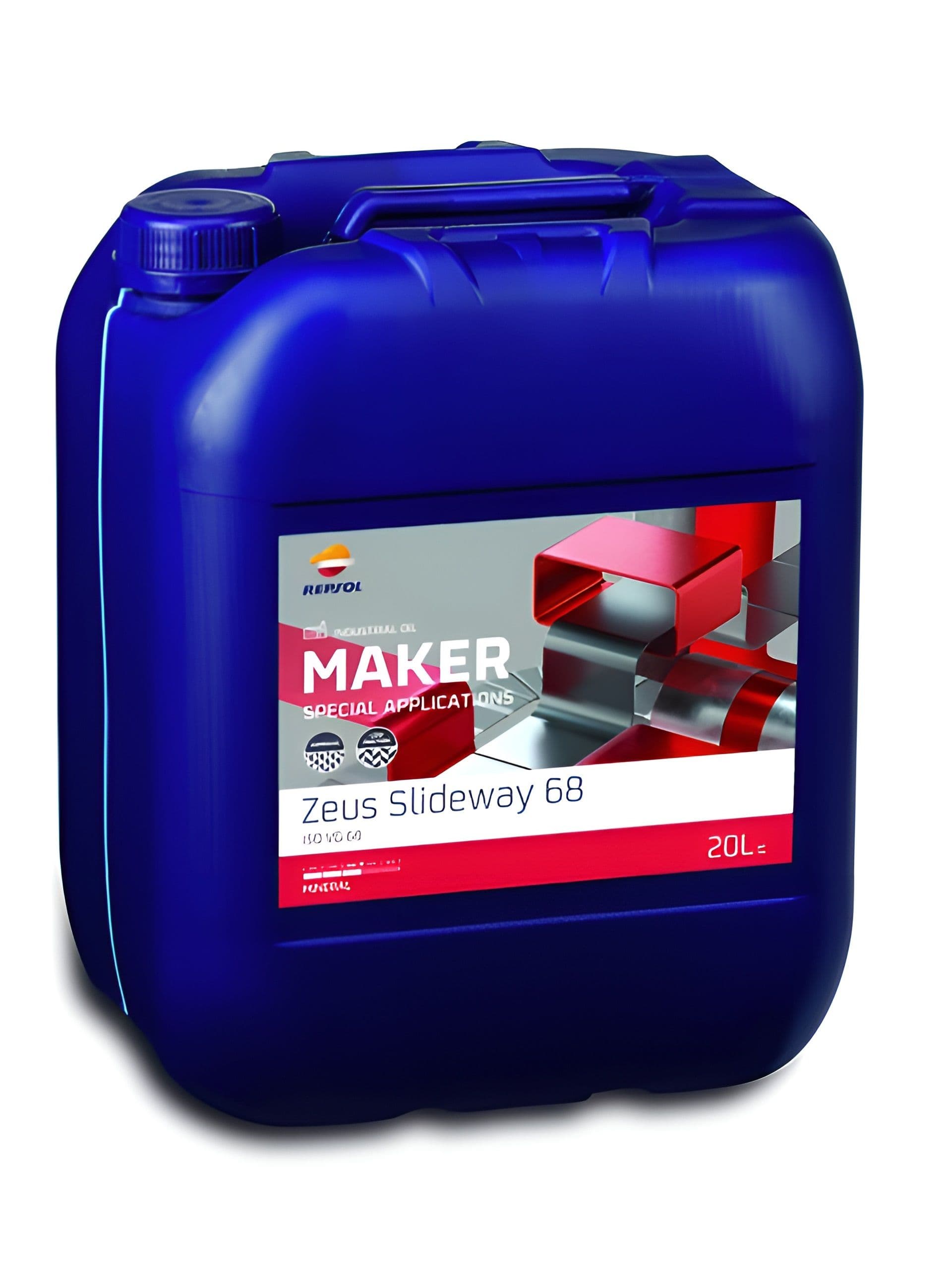 Масло для направляющих скольжения Repsol Maker Zeus Slideway 68 20л