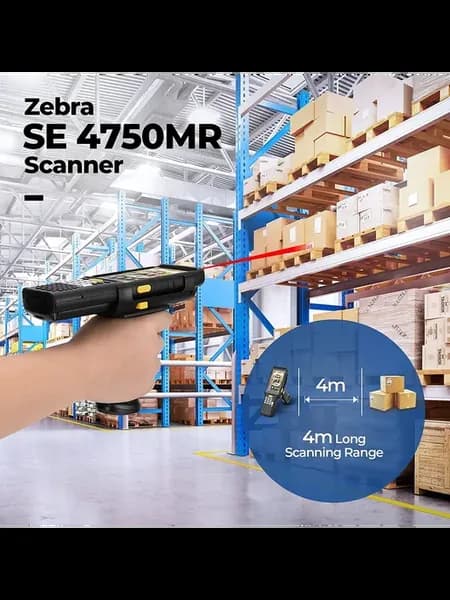 Сканер штрих-кодов Zebra 4750MR NFC, США