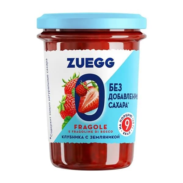 Конфитюр клубничный без добавления сахара Zuegg 220г
