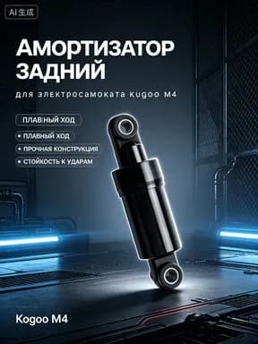 Задний амортизатор для электросамоката