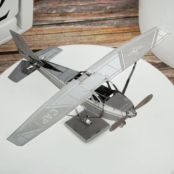 3D Металлическая головоломка Взрослые DIY игрушки /Самолет Senna