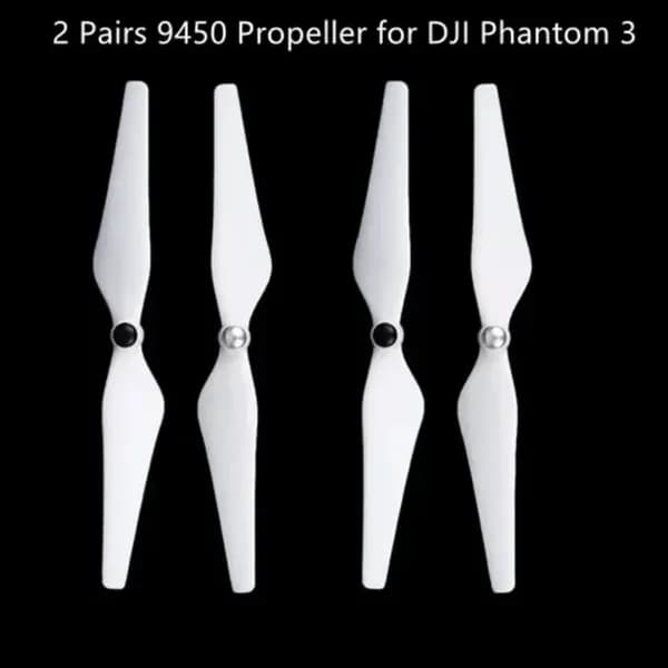 КОМПЛЕКТ лопастей для квадрокоптера DJI Phantom3, 3Pro, Advanced(4ШТ/2ПАРЫ)