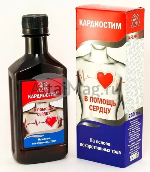 Бальзам Алтайские травы кардиостим, 250мл