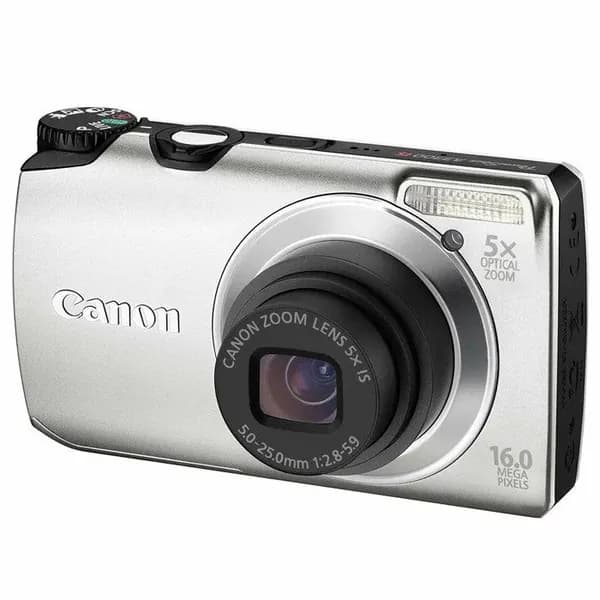 Компактный фотоаппарат Canon PowerShot A3300 IS, Silver