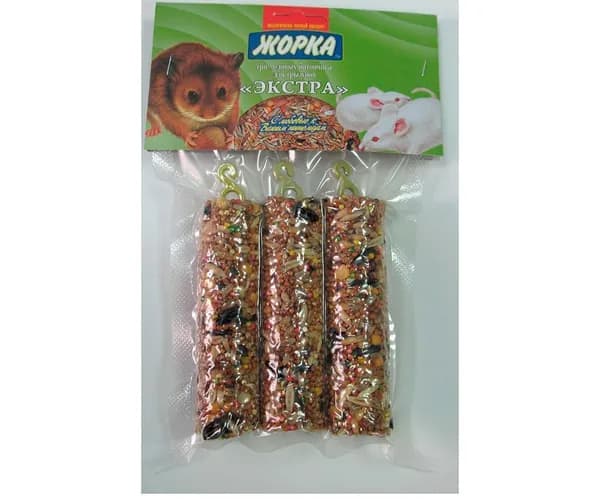 Батончики медовые для грызунов Жорка экстра 3шт