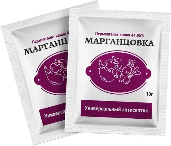 Марганцовка Зеленое сечение 10г