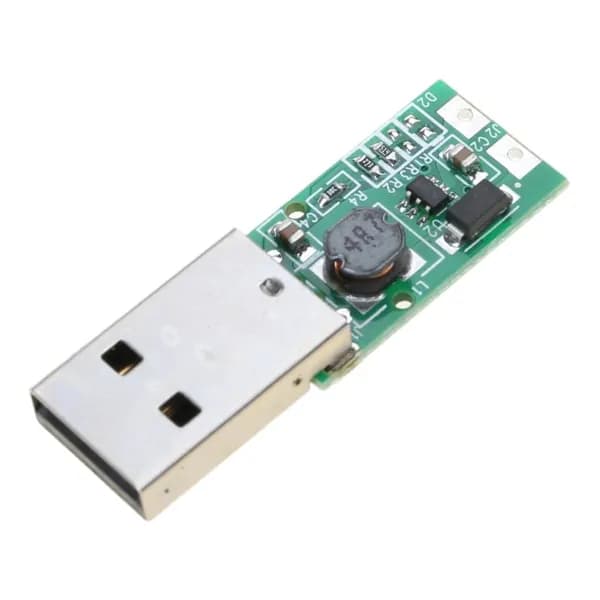 Повышающий преобразователь 5V в 12V, Зеленый