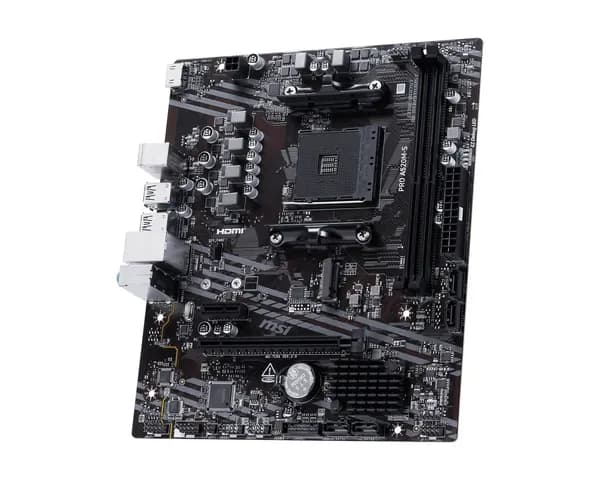 Материнская плата MSI PRO A520M-S AM4 A520 DDR4 mATX HDMI