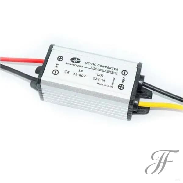Преобразователь напряжения DC-DC 15-80v на 12v для электросамокатов и других