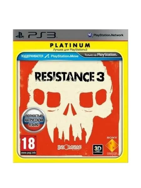 Игра для PS3 Resistance 3 (PlayStation 3,Русская версия)