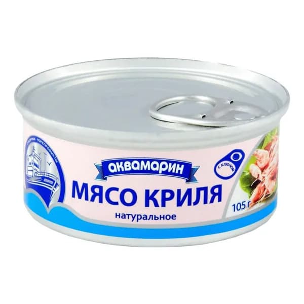 Мясо криля Аквамарин 105 г