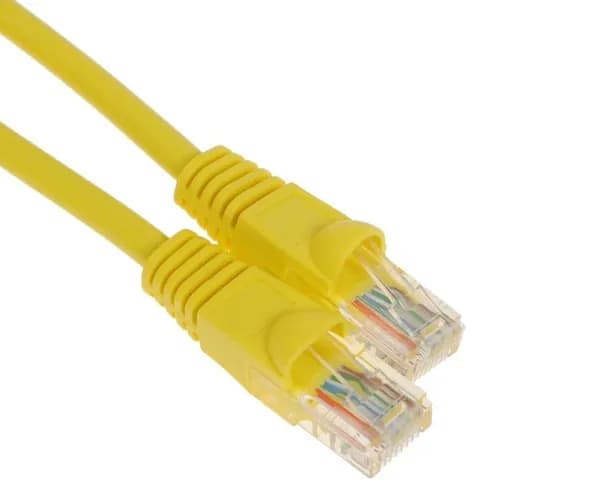 Кабель 1 м RJ45 - RJ45 UTP-5E-1M-Y Buro