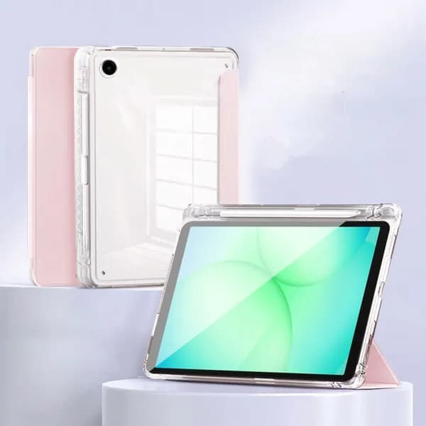 Для Samsung Galaxy Tab A11 2025 Умный чехол, 8.7-дюймовой магнитный трипластинной складной подставки с автоматическим покрытием для SM-X130/X133/X135N 8.7"корпуса планшета