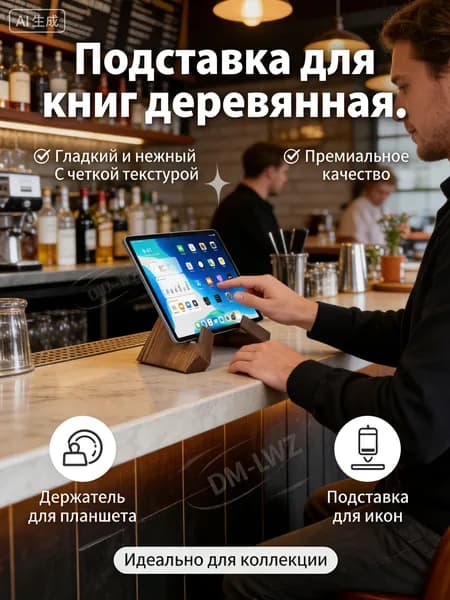 Подставка для книг / Держатель для планшета / Подставка для икон