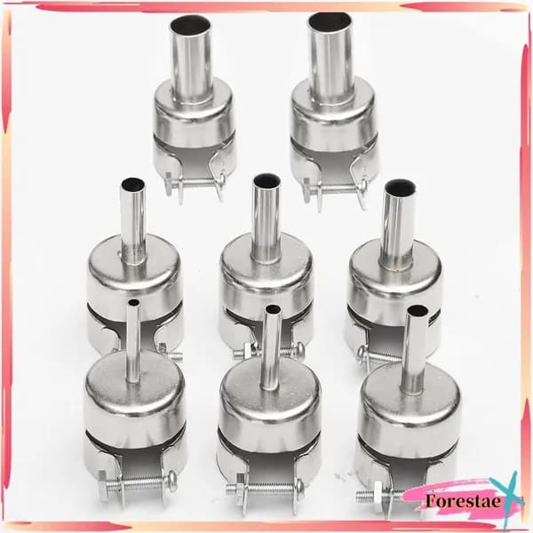 8pcs Hot Air Generator, многофункциональные сопла, для работы с паяльными станциями 850 852 858
