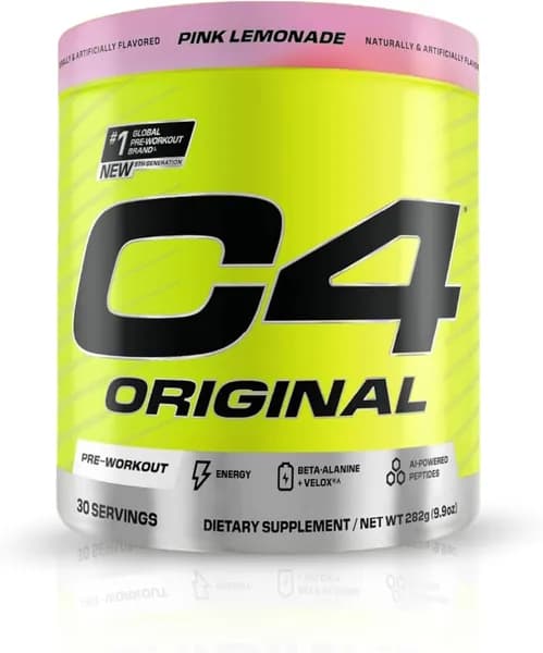C4 Pre Workout Cellucor (282 гр, 30 порций) Розовый Лимонад