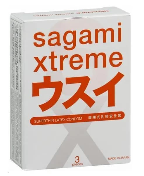 Презервативы Sagami Xtreme Superthin латексные №3