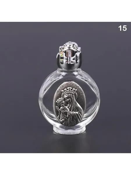 Контейнер для бутылки с водой с тиснением из сплава, бутылка для святой воды