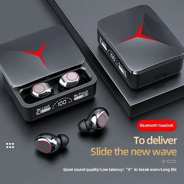 Наушники беспроводные с микрофоном, Bluetooth, USB Type-C, черный, белый