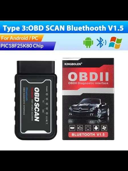 OBD SCAN Bluetooth V1.5 для Android PC, PIC18F25K80