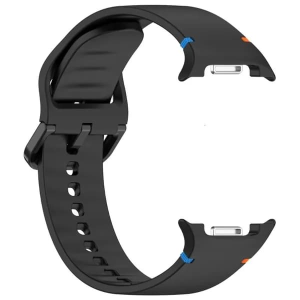 Силиконовые ремешки для Apple Watch 8 (40/44 мм), Черный - L