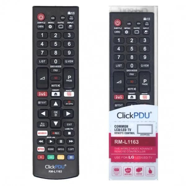 ПДУ/Пульт универсальный LG RM-L 1163 (подходит для большинства моделей телевизоров LG)