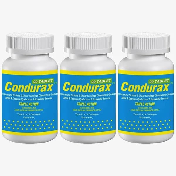 Chondurax 90 таблеток / Хондуракс Глюкозамин 90 таблеток 3x упаковки