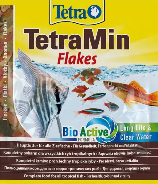 Tetra Min основной корм для тропических рыб 12 гр