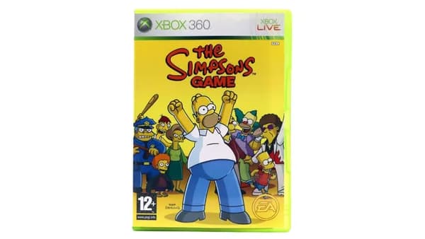 The Simpsons Game (Xbox 360) Винтаж
