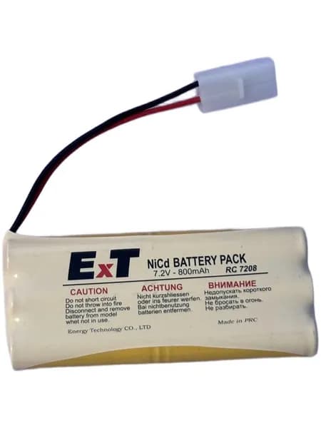 Аккумуляторная сборка Ni-MH ET RC 7208 7,2V 800mAh