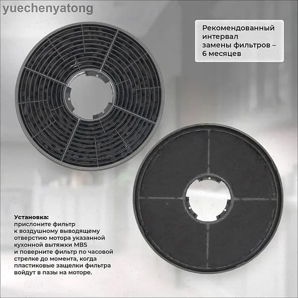 F-027 Комплект угольных фильтров для MAGNOLIA/ARALIA 190/BERGIA