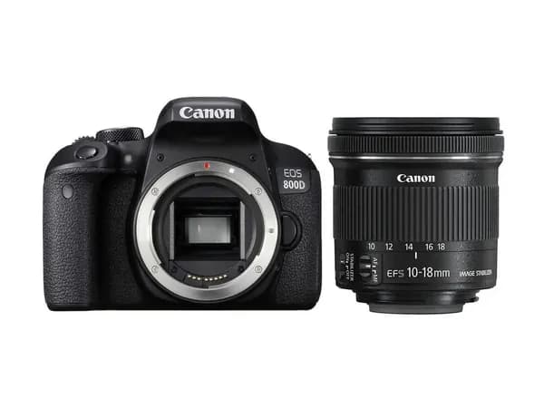 Фотоаппарат Canon 800D kit 10-18mm STM
