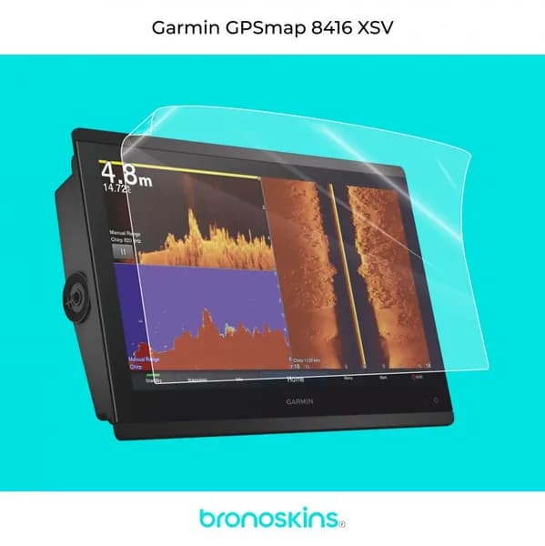 Глянцевая защитная пленка на экран Garmin GPSmap 8416 XSV