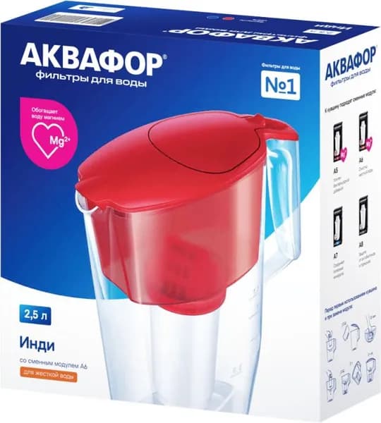 Фильтр-кувшин Аквафор Инди А6 2.5л